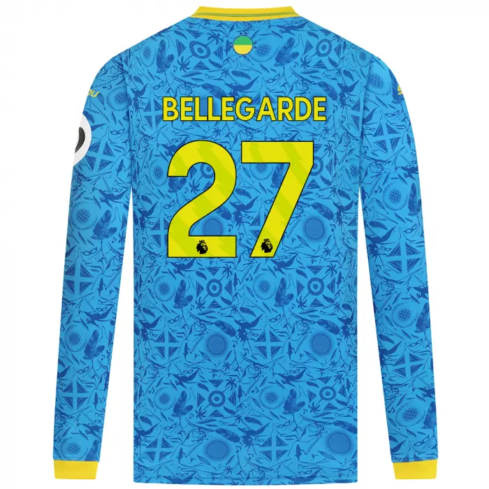 Wolverhampton Wanderers Store | Shop Official 2025-26 Wolves Third Shirt – Adult – LS BELLEGARDE 27 Wolves Gear